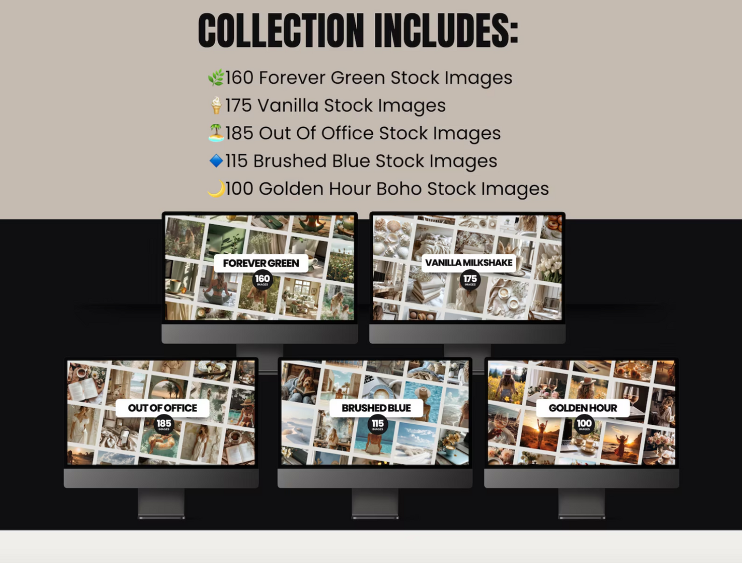 735 Stock Imagery Collection With Master Resell Rights